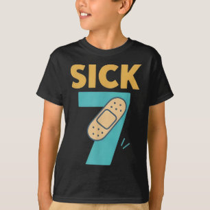 Sick Seven Fun Wordplay Meme 6 7 Six Seven Drip T-Shirt