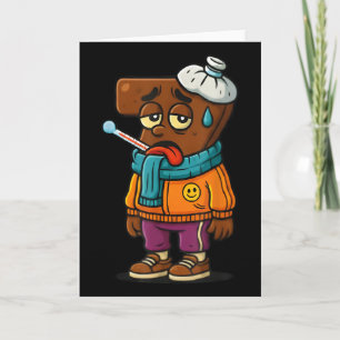 Sick Seven Funny Teacher & Student Wordplay 67 Mem Card