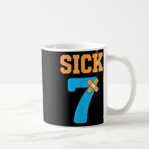 Sick Seven Meme Six Seven Sick 7 Funny Byndage  Coffee Mug