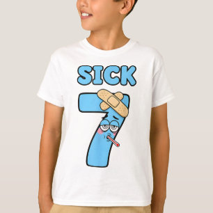 Sick Seven Meme Tee 67 Six Seven Funny Wordplay _1