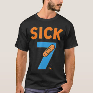 Sick Seven Meme Tee Six Seven Fun Wordplay 