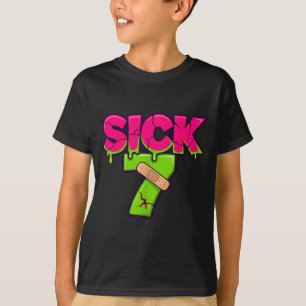 Sick Seven Meme Tee Six Seven Fun Wordplay Drip 