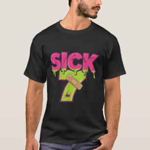 Sick Seven Meme Tee Six Seven Fun Wordplay Drip _1