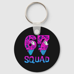 Sick Seven Meme Tee Six Seven Funny 67 Halloween S Keychain