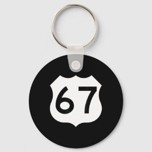 Sick Seven Meme Tee Six Seven  Keychain