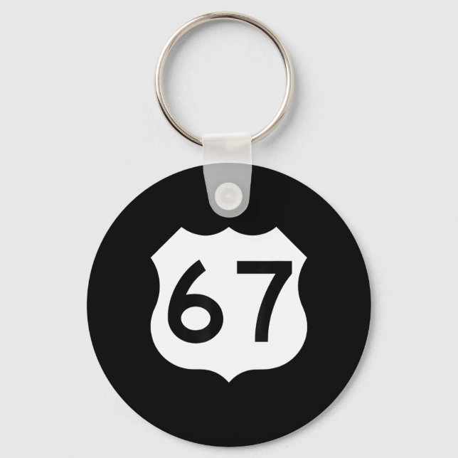 Sick Seven Meme Tee Six Seven  Keychain (Front)