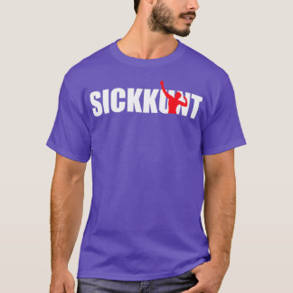 Sickkunt Zyzz Pose For Bodybuilders Black Edition T-Shirt