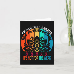Sickle Cell Anemia Awareness Card
