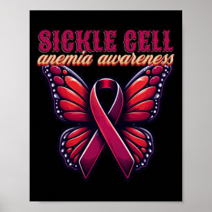 Sickle Cell Anemia Awareness - Sca Fighter Survivo Poster