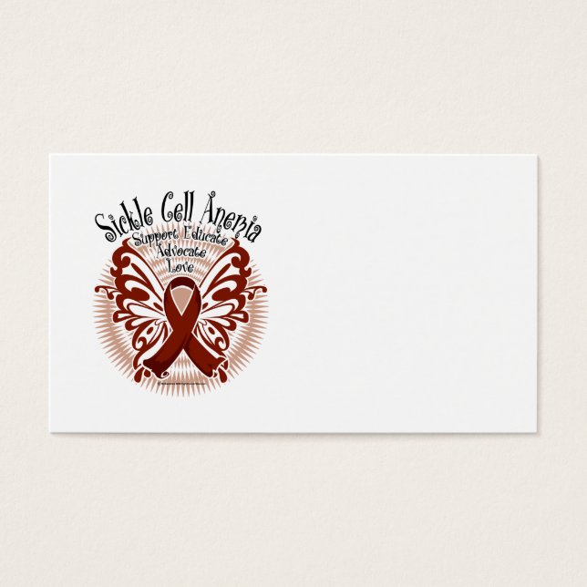 Sickle Cell Anemia Butterfly 3 (Front)