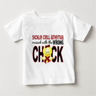Sickle Cell Anemia Messed With Wrong Chick Baby T-Shirt