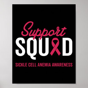 Sickle Cell Anemia Warrior Survivor Awareness Supp Poster