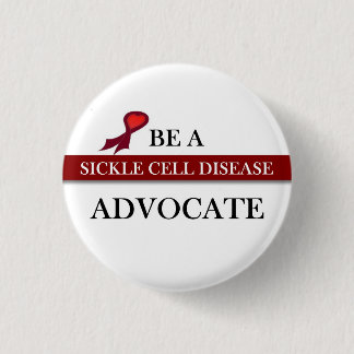 Sickle Cell Awareness 1 Inch Round Button