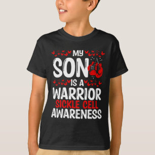 Sickle Cell Awareness Ribbon Survivor My Son Is A T-Shirt
