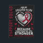 Sickle Cell Awareness Shirt Daughter In Law Group  Fleece Blanket<br><div class="desc">Sickle Cell Awareness Shirt Daughter In Law Group Shirts</div>