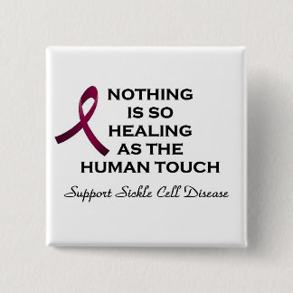 Sickle Cell Disease Support 2 Inch Square Button