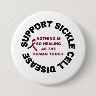 Sickle Cell Healing and Support 3 Inch Round Button