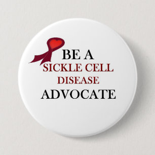 Sickle Cell Support 3 Inch Round Button