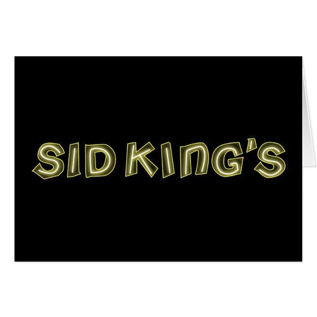 sid king's club (Front Horizontal)