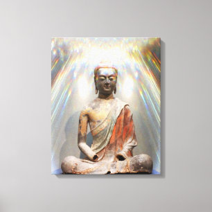 Siddhartha Gautama Statue Canvas Print