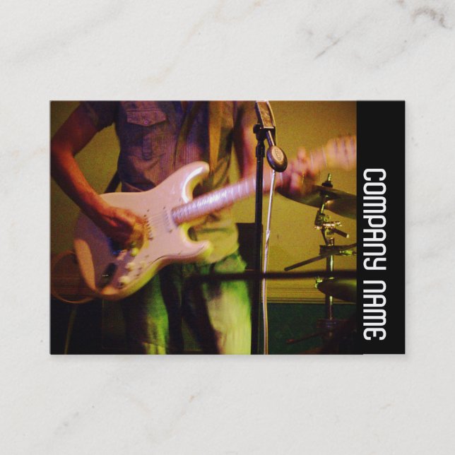 Side Band - 12 Bar Blues Business Card (Front)