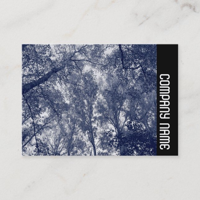 Side Band - Blue Autumn Business Card (Front)