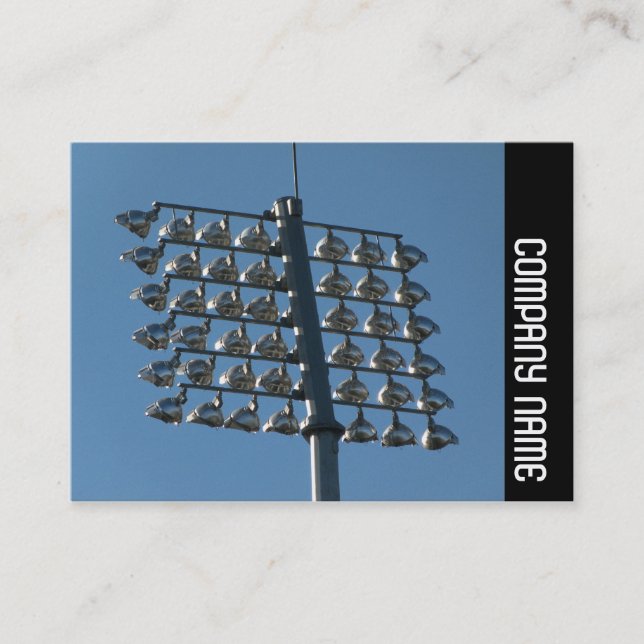 Side Band - Flood Lights Business Card (Front)