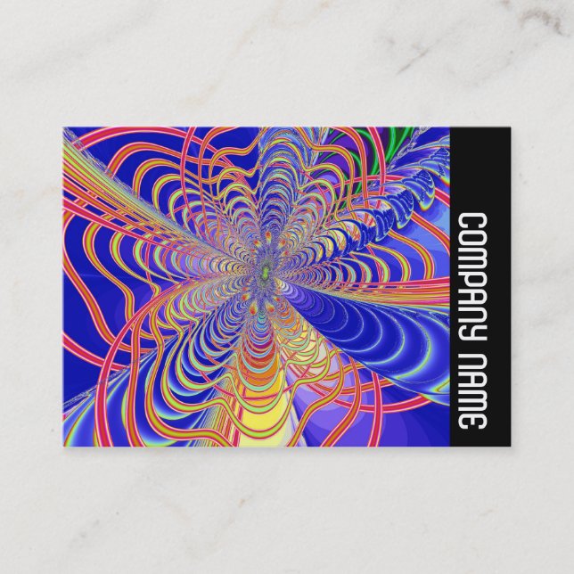 Side Band - Fractal Abstract 061012d Business Card (Front)