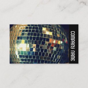 Side Band -  Mirror Ball Business Card