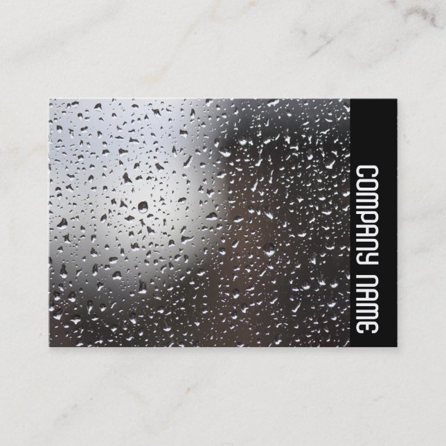 Side Band - Rain on a Window Business Card (Front)