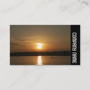 Side Band - Sunset over Cardiff Bay Business Card