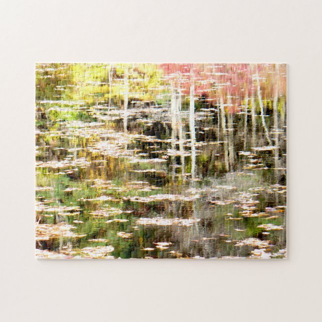 Side Bog at Walden Pond Jigsaw Puzzle (Horizontal)