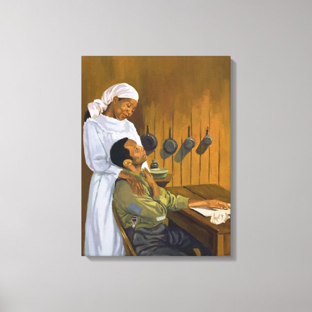 Side by Side 2003 Canvas Print (Front)