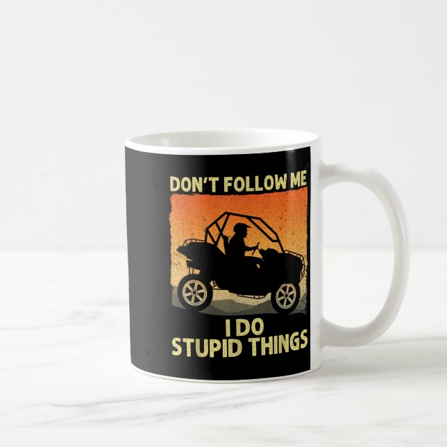 Side-by-side Design For Men Women Utv Atv Sxs Off  Coffee Mug (Right)