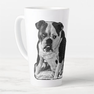 Side-Eye Sips, Gentle Glow Latte Mug