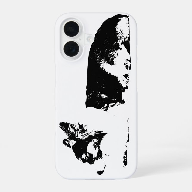 Side Glance, Autumn Calm iPhone 16 Case (Back)