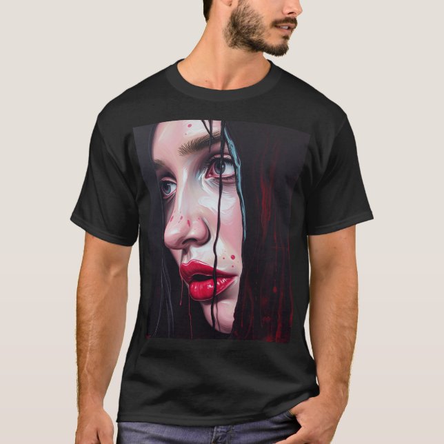 "Side Glance" T-Shirt (Front)