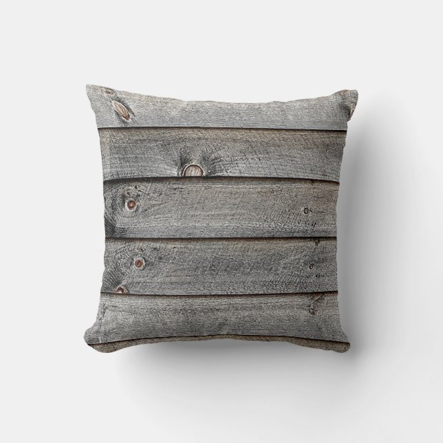 Side of a barn throw pillow (Front)