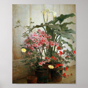 Side of a Greenhouse   George Cochran Lambdin Poster
