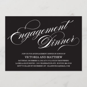 SIDE SCRIPT ENGAGEMENT DINNER INVITATION