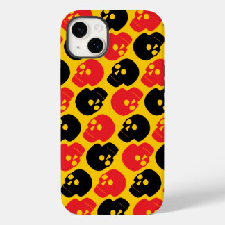Side Skulls Pattern Case-Mate iPhone 14 Plus Case
