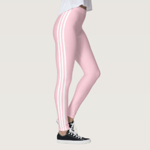 Side Stripe Rose Gold Leggings Choose Colours