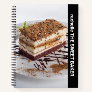 Side text custom photo notebook