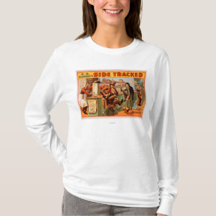 Side Tracked - Comical Caf� Scene Theatre T-Shirt