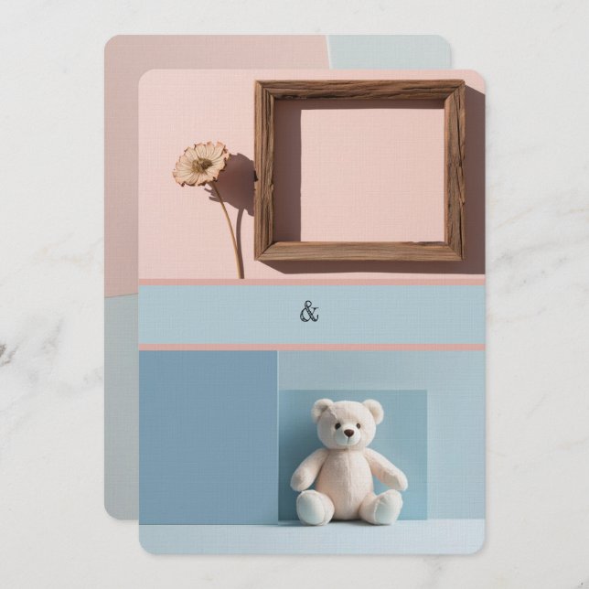 Side-twins Invitation (Front/Back)