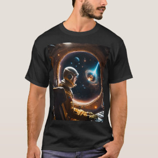 : Side View of a Unique T-Shirt Design
