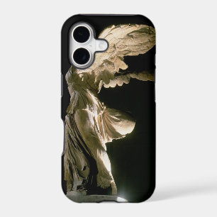 Side view of the Victory of Samothrace (Parian mar