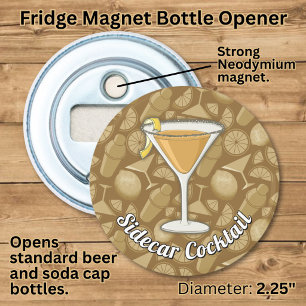 Sidecar Cocktail Bottle Opener