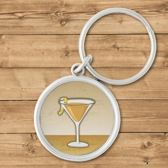 Sidecar cocktail keychain (Creator Uploaded)