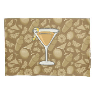 Sidecar cocktail pillowcase